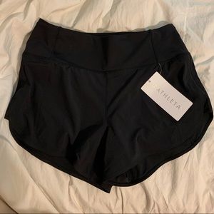 Athleta running shorts